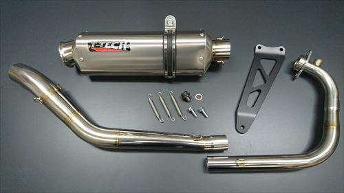 m-tech レーシングフルエキゾースト GSX-R128 22~GSX-S/R125（8BJ） SUS UP-TYPE TYPE-S | spec-A | ヤマモト