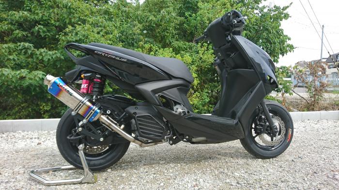 シグナス グリファス用レーシングマフラー | T-TECH