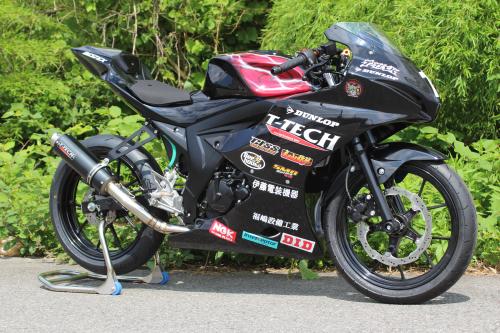 GSX-R125用レーシングマフラー | T-TECH