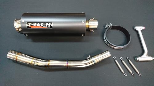 HRCグロム5 T-techマフラー HRC GROM（G5）用Ver.3レーシングスリップオンマフラー 2021～2026 | T