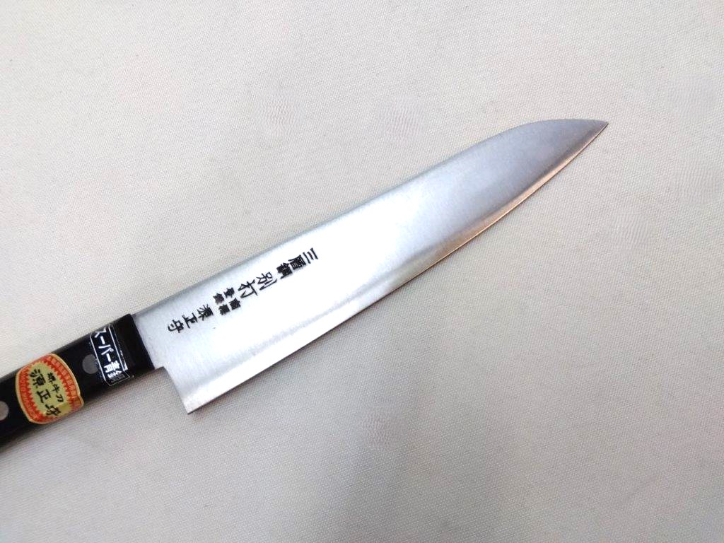 堺隆久 ハガネ三徳包丁 | 三木屋金物店‥昔ながらの良き金物 堺隆久 ハガネ三徳包丁 | 三木屋金物店‥昔ながらの良き金物