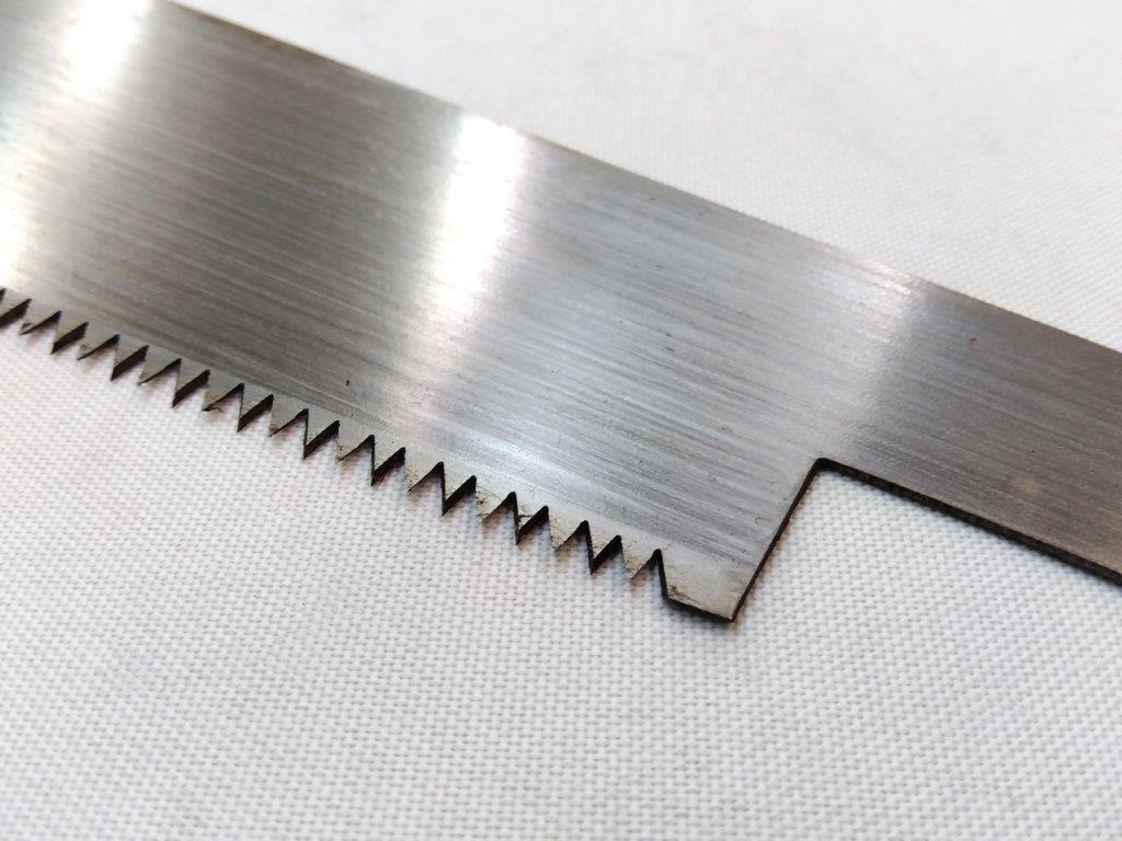 【未使用訳あり・柄無し】４丁まとめて　穴引鋸　３６０ｍｍ穴挽鋸　関西型 大工用折込鋸ピーメタル24 細目 PM-24S アルスコーポレーション （直送