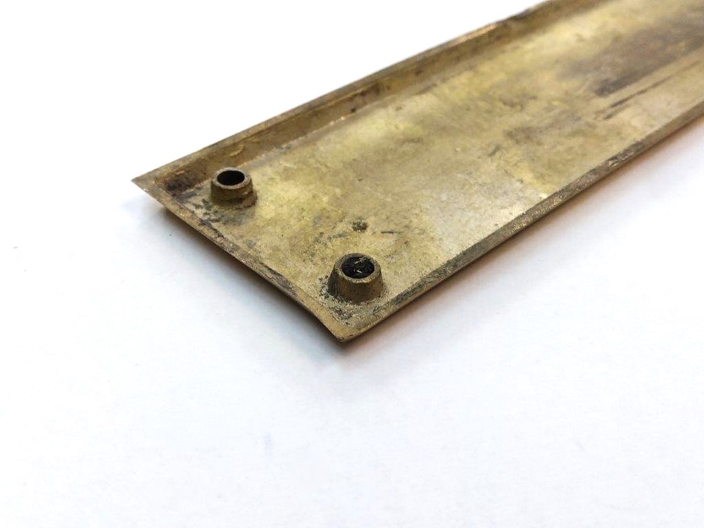 真鍮 押し板 | 三木屋金物店‥昔ながらの良き金物