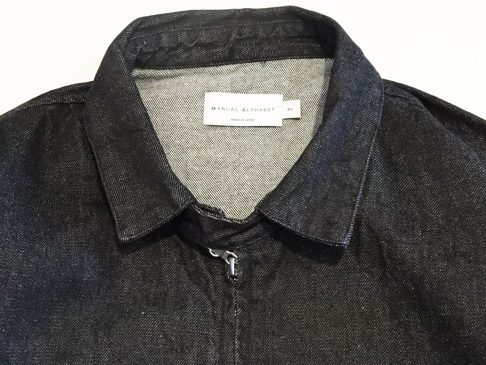 MANUAL ALPHABET (マニュアル アルファベット) DENIM SWING TOP JKT
