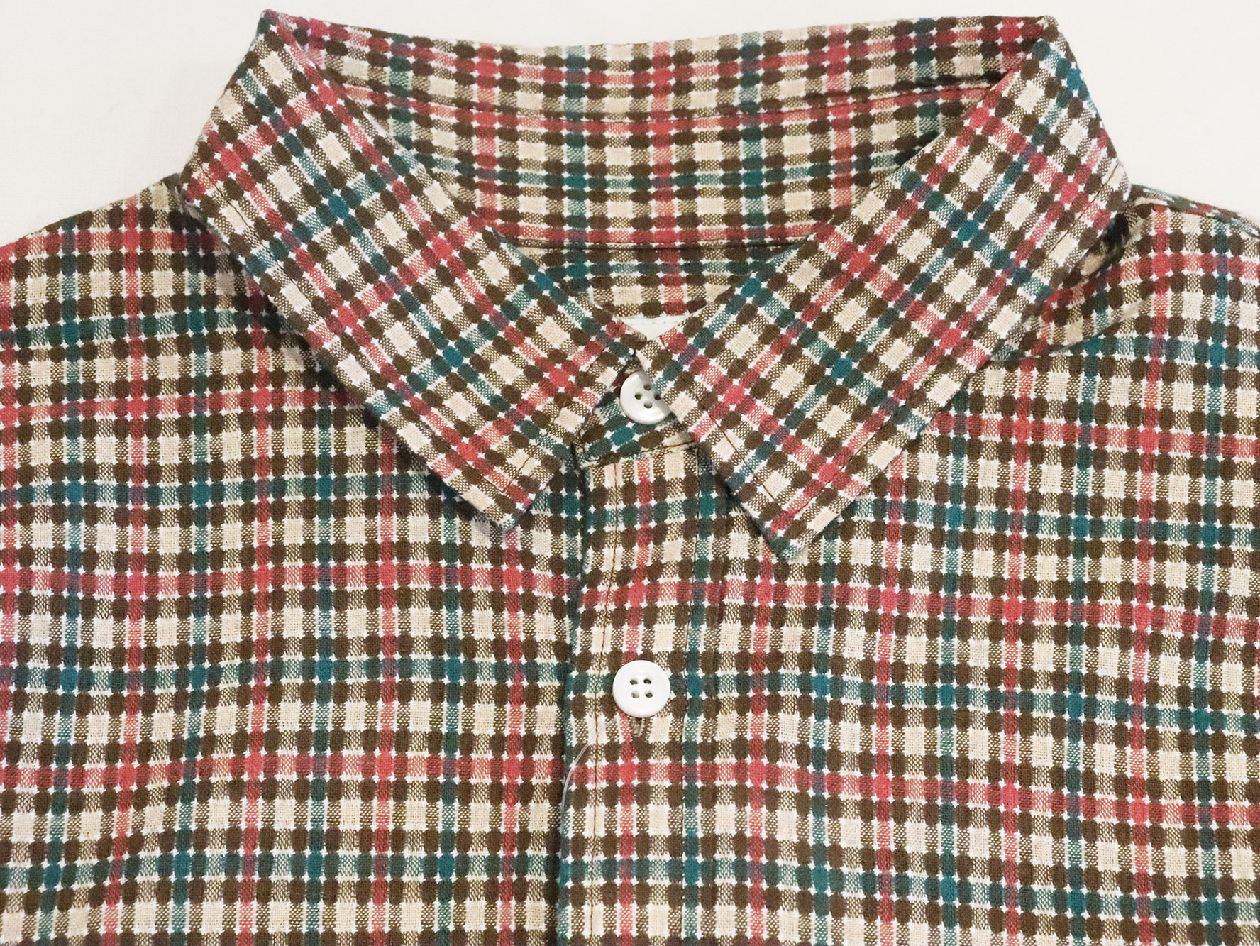 トップス WHIMSY / MULTI FLANNEL S/S SHIRT WHIMSY (ウィムジー) 