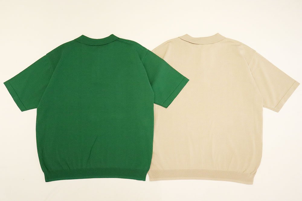 MANUAL ALPHABET (マニュアル アルファベット) ALL TIME KNIT POLO Ⅱ two things think  オンラインストア (THE UNION,HURRAY HURRAY,THE FABRIC,THE COLOR,THE ONE SHOW,LOLO,S