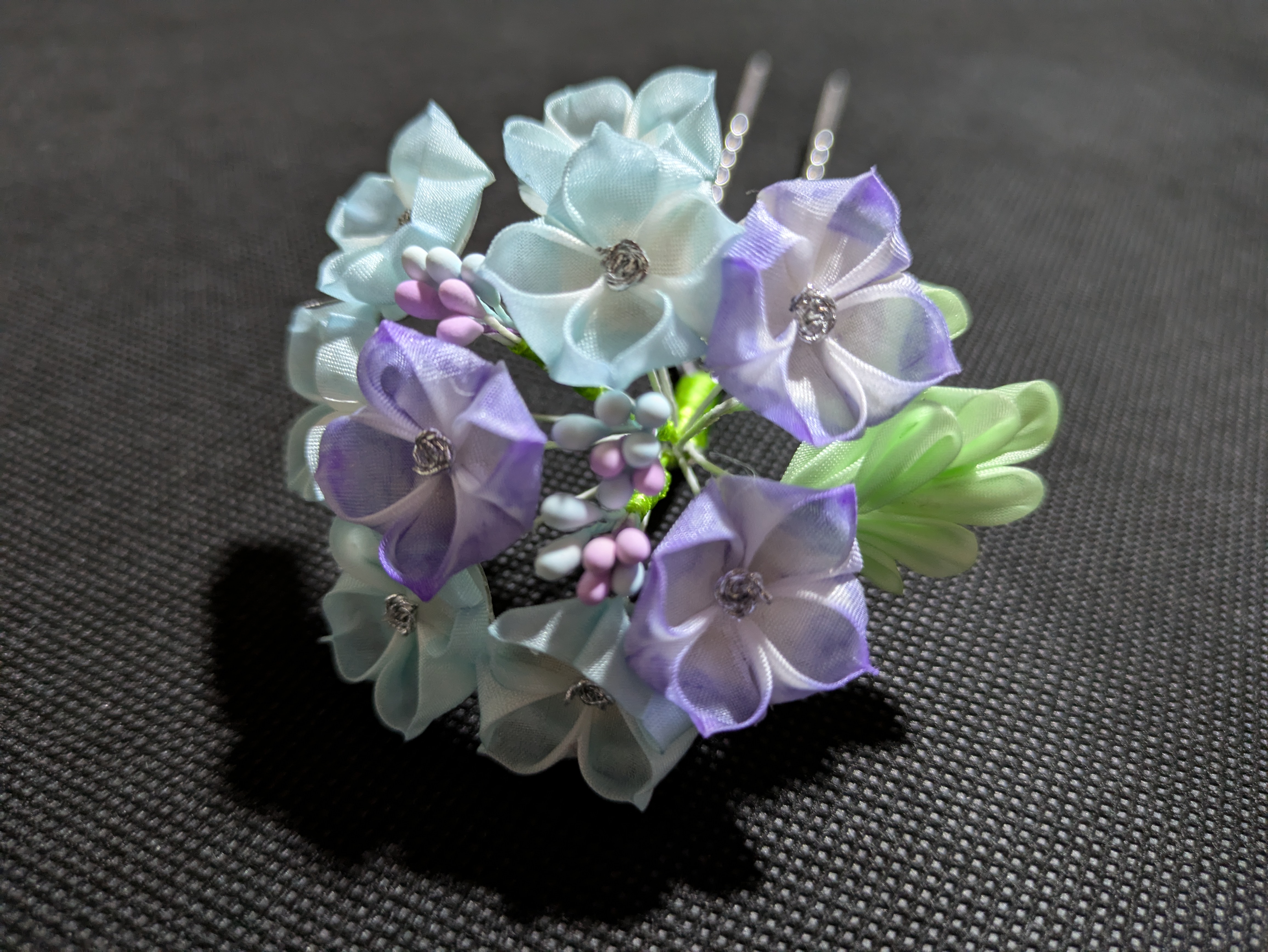 簪くし べっ甲かんざし 紫陽花 かんざし 簪 舞妓さんと同じ紫陽花の