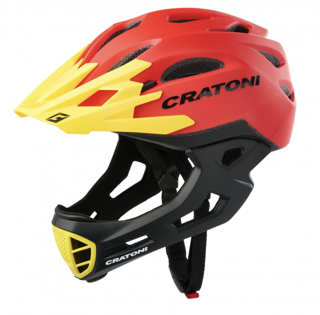 CRATONI C-maniac チンガード付きヘルメット | 自転車屋ビッちゃん web shop