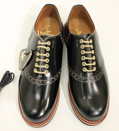 □GLAD HAND×REGAL SADDLE ALLBLACK サドルシューズ ブラック | WENDY