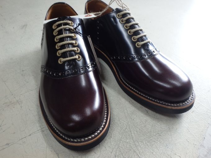 GLAD HAND×REGAL SADDLE SHOES BR/BK サドルシューズ 茶/黒 WENDYウエンディ