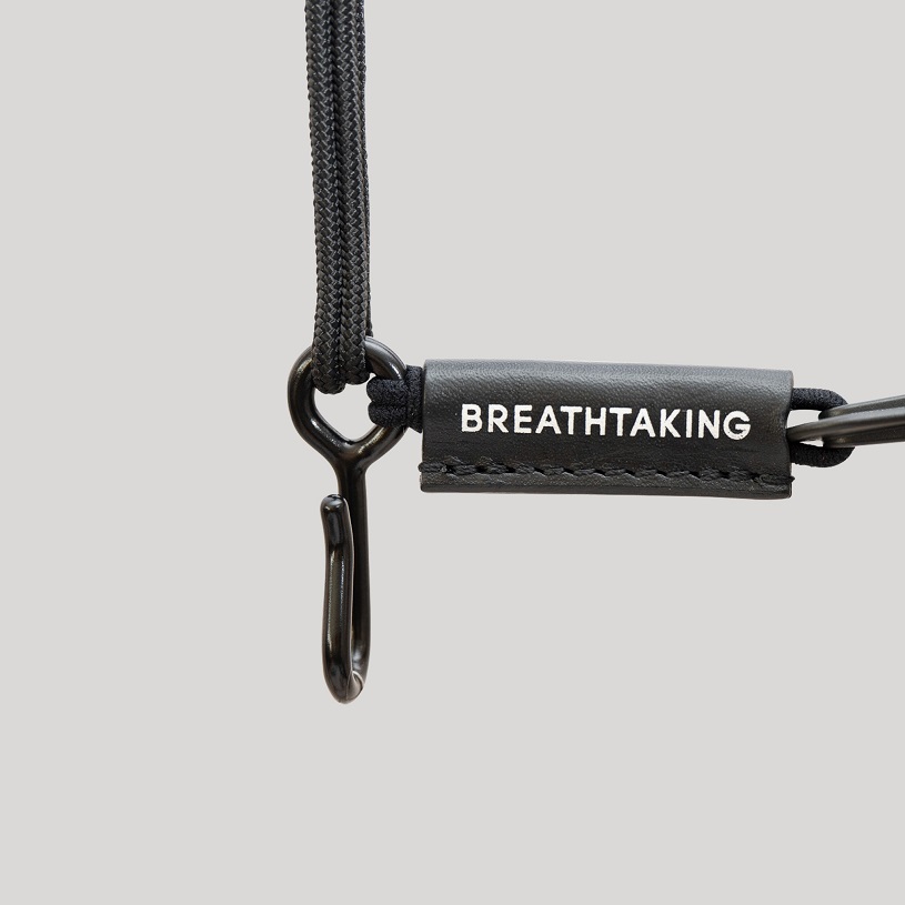 BREATHTAKING サックスストラップ ブラック Mサイズ　新品未使用 breathtaking LithePremiumII-R BK ブラック Mサイズ サックス