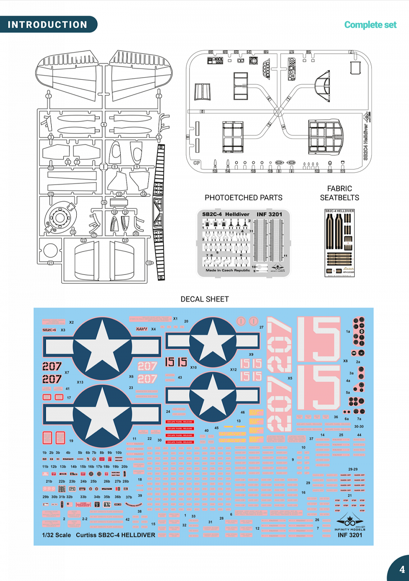 インフィニティモデル INF301 1/32 SB2C-4 ヘルダイバー | ホビーショップ ウイングレット