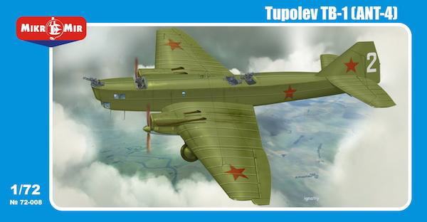 ツポレフ　G-1 （ソビエトの重爆撃機TB-1の民間転用型）　 1/72 ミクロミール