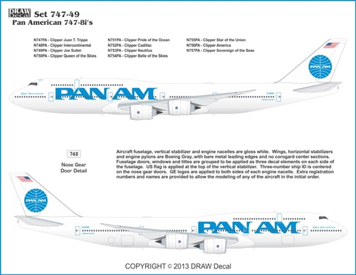 訳あり商品 【希少】PANAM パンナム 747-8 1/200 仮想塗装 jcwings 
