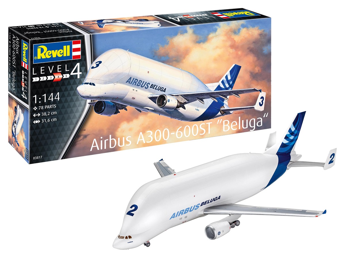 ドイツレベル 03817 1/144 エアバスA300-600ST ベルーガ | ホビーショップ ウイングレット