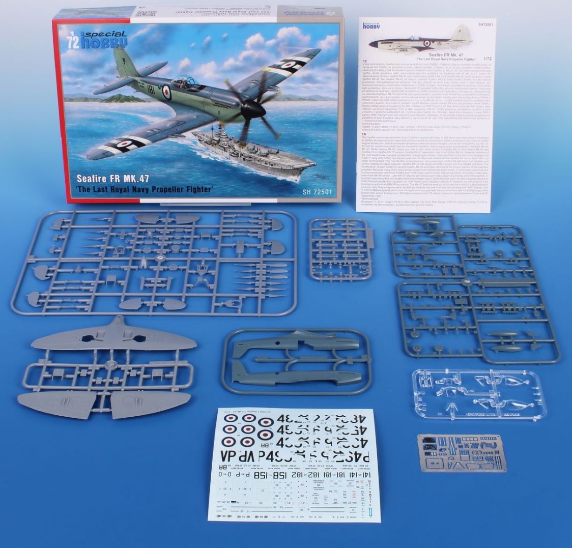 スペシャルホビー SH72501 1/72 シーファイア FR Mk.47 