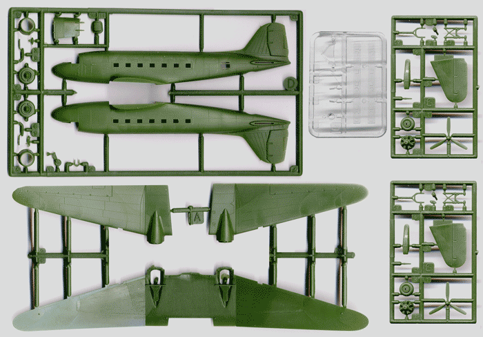 ローデン 309 1/144 ダグラス DC-3 ダコタ旅客機 TWA 1930年代 | ホビーショップ ウイングレット