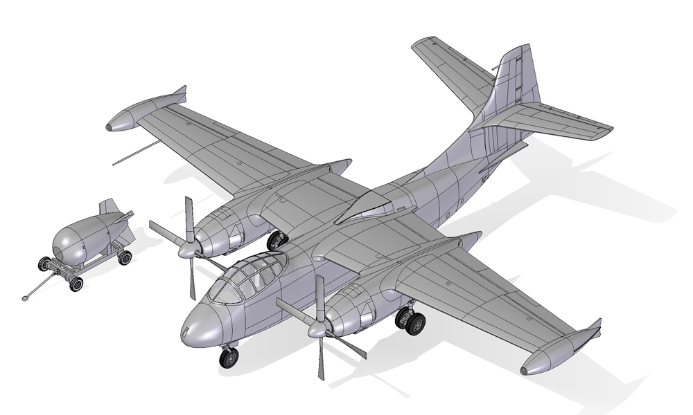 ローデン 72063 1/72 ノースアメリカン AJ-1 サヴェージ艦上攻撃機・核 