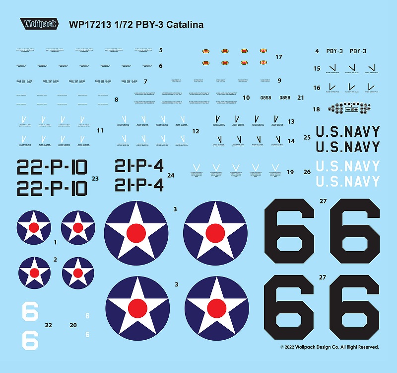 ウルフパック ＷＰ17213 1/72 PBY-3 カタリナ（プレミアムエディション） | ホビーショップ ウイングレット