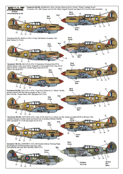 エクストラデカール X72139 1/72 Curtiss P-40B Tomahawk | ホビー