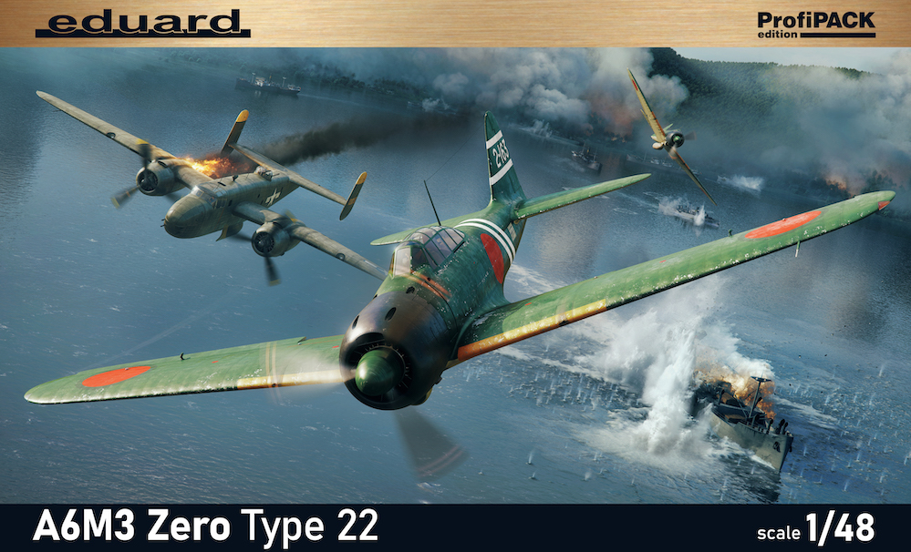 エデュアルド 82214 1/48 A6M3 零戦22型/22型甲 プロフィパック＜ご予約>＞ | ホビーショップ ウイングレット