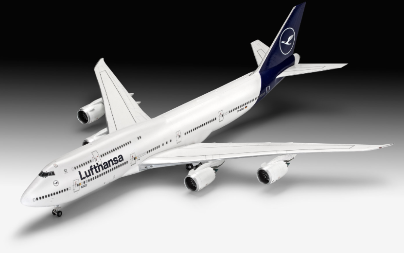 ドイツレベル 03891 1/144 ボーイング747-8 Lufthansa New Livery