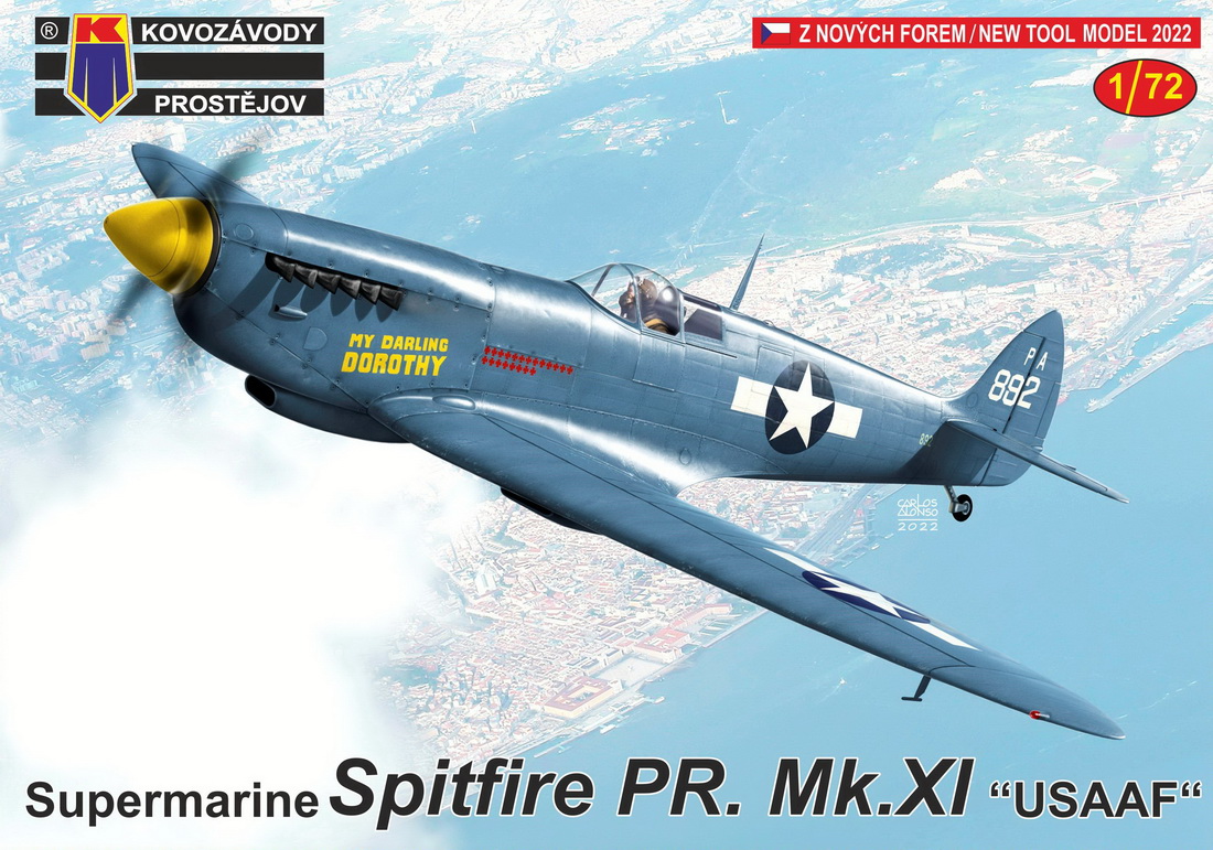 KPモデル KPM0291 1/72 スピットファイアPR.Mk.ⅩⅠ「米陸軍航空隊