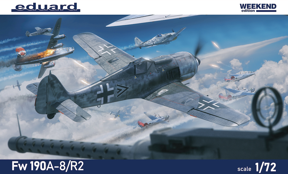 エデュアルド 1/72 ウィークエンドエディション Fw190F-8