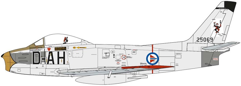 エアフィックス A08110 1/48 ノースアメリカンF-86F-40セイバー | ホビーショップ ウイングレット