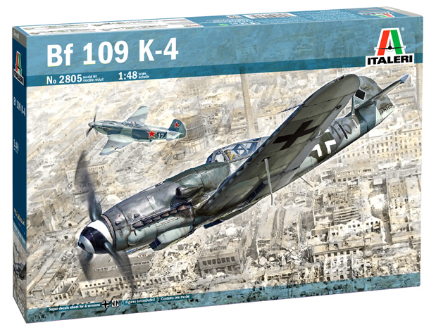 イタレリ IT2805 1/48 メッサーシュミットBf109K-4＜ご予約＞ | ホビー