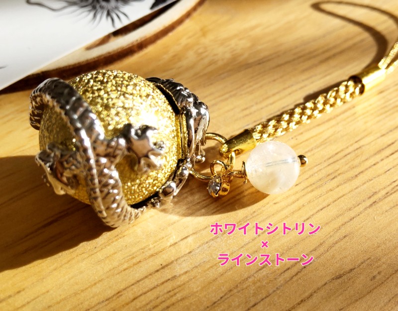 2026〖龍神（水琴鈴）宝珠☆守護ストラップ〗＊ラスト1点 | 天然石と