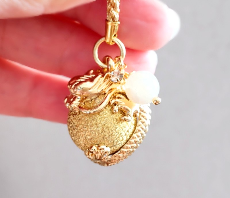 2026〖龍神（水琴鈴）宝珠☆守護ストラップ〗＊ラスト1点 | 天然石と