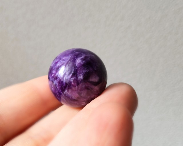 チャロアイト スフェア40mmΦ チャロアイト Dhuni Crystal