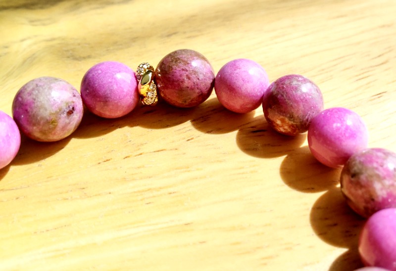 コバルトドロマイト（コバルトカルサイト）☆ブレス〗 | 天然石と魔法