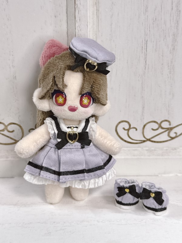 ぷにみお】セーラーガーリーワンピースセット◇全6色