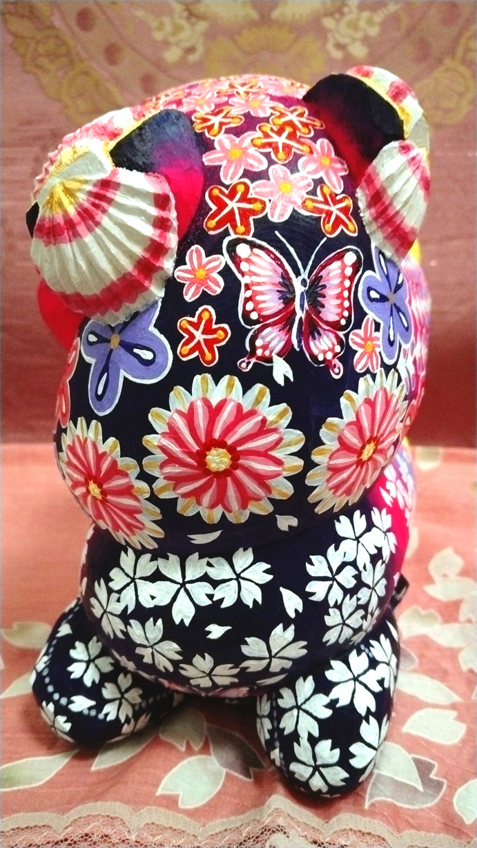 くまごろう様8【1853】九尾彫りスフィア ストロベリークォーツ くまごろう様8【1853】九尾彫りスフィア ストロベリークォーツ