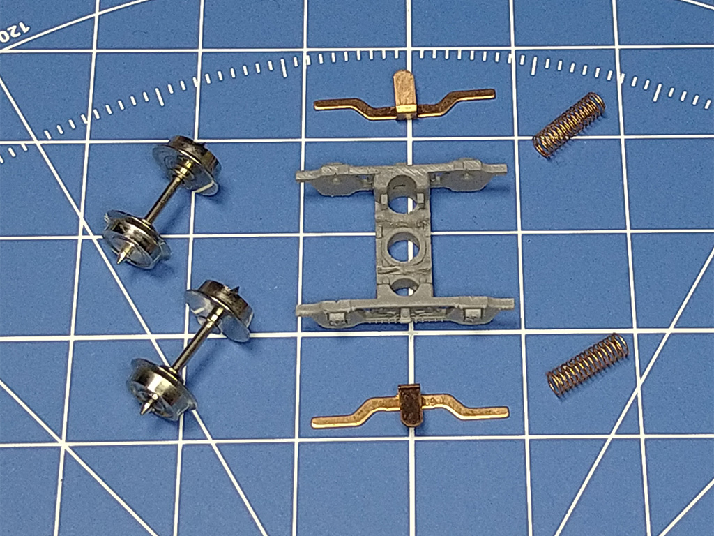 YMP-058 鉄コレ江の島の800形 下回りパーツセット トレーラー集電対応