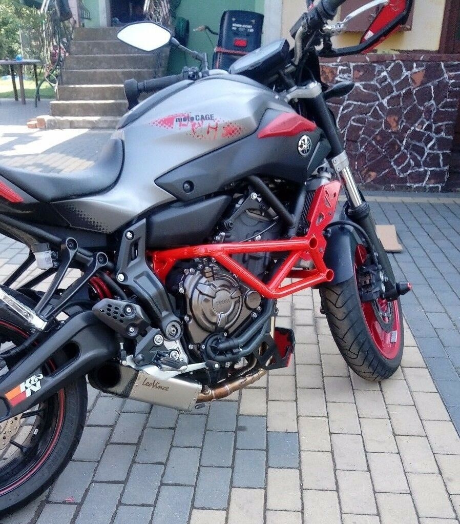 Yamaha MT-07 2013-2021 スタントケージ クラッシュバー エンジン