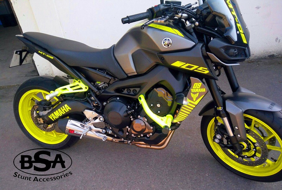 Yamaha,MT-09,FZ-09,FJ-09,2013-2020,レースレール,クラッシュケージ