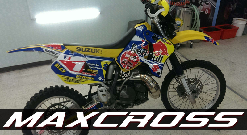 SUZUKI RMX250S 1996-2001 REDBULL , 01 グラフィック,ステッカー,デカール, MAXCROSS max |  zansin27factory