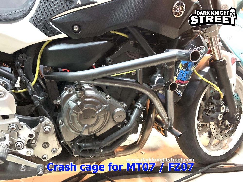 ヤマハ MT07 / FZ07 クラッシュケージ, エンジンガード,スタントケージ