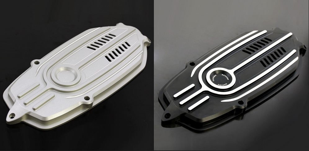 BMW R nine T Machined ブレストプレートカバー BMW RnineT 14- ブレストプレート/エンジンカバー シルバー DK