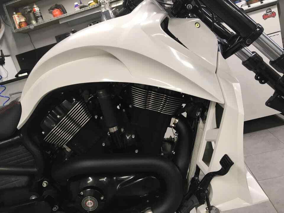 V-ROD,v-rod 07-17 VRSCDX VRSCF VROD VRSC カスタム, エアボックス＋