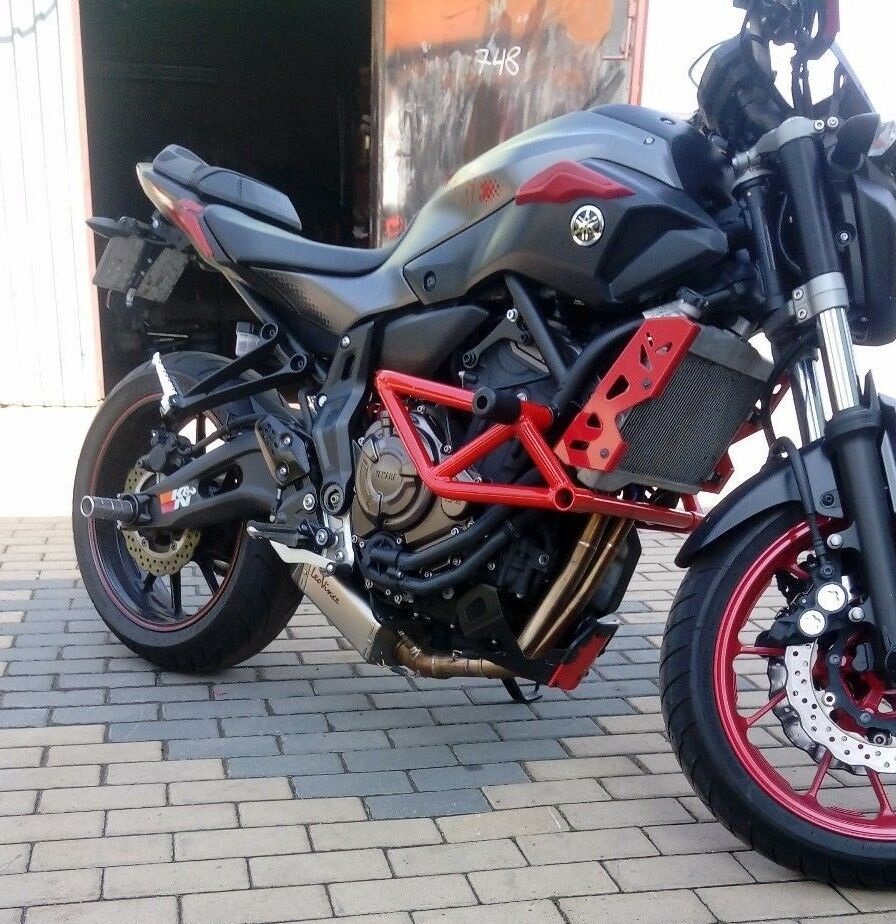 Yamaha MT-07 2013-2021 スタントケージ クラッシュバー エンジン