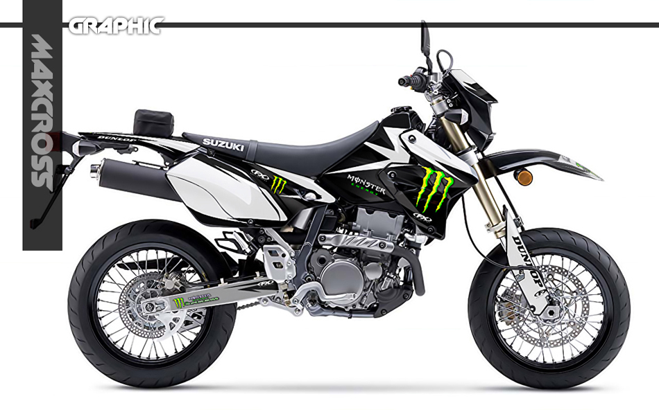 MONSTER グラフィック DR-Z400SM DR-Z400E DRZ400S MAXCROSS max